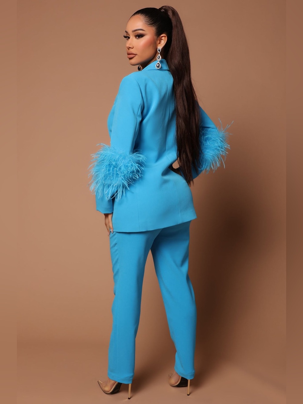 Samantha Blazer Pant Set - Fashionnova - Picture 4 of 9